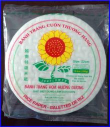 Rice paper size 22cm