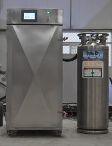 100 kg per hour liquid nitrogen upright freeze r