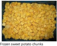frozen sweet potato