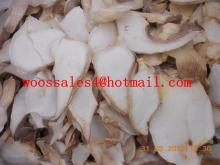 pleurotus eryngii mushroom slice