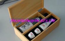  wine  box with hinged