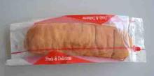 snack food bread packing bag for printing and packing