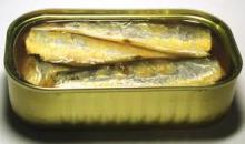 Canned Sardine In Vegetable Oils