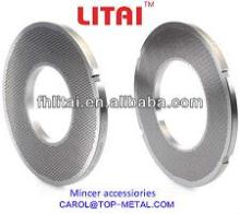 mulser plate,meat grinder plate,mincer plate
