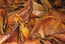 Pig Ears, Large Dried Pig Ears