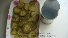 canned cucumber