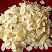 new garlic flakes with root