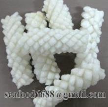 Seafood pota squid flower squid carving