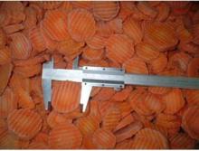 frozen crinkle sliced carrot