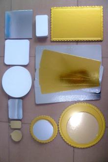 Golden &sliver cake boards,square&round cake boards,cake boards wholesales,cheaper cake boards