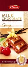 Milk chocolate with cherry