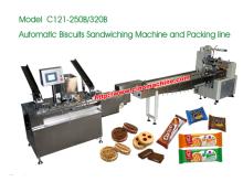 C121-250 Biscuits sandwiching machine with packing line