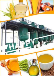 edible oil  refining  machine