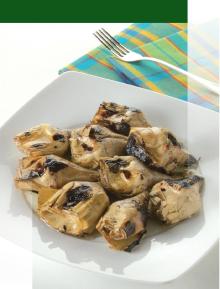 GRILLED ARTICHOKES WITH STEMS