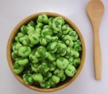 strawberry wasabi green peas