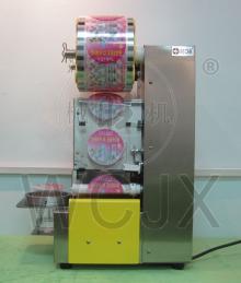 WCS-F99 fully automatic plastic cup sealing machine/ yogurt cup forming filling and sealing machine