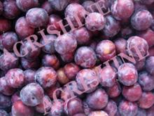 IQF plum or frozen plum
