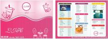 bubble tea shop menu, bubble tea recipe, drinks shop menu