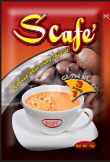 Instant coffee 3 in 1
