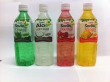500ml PET bottle aloe vera drink