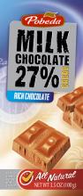 Milk chocolate 27% cocoa