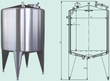 Stainless Steel Cooling and Heating Tank