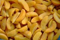 IQF Frozen Yellow Peach segments