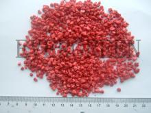 Freeze dried raspberry granule