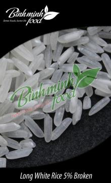 Viet Nam Long Grain White  Rice  5% Broken