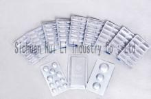 Lacquered pharmacy aluminium foil for packaging