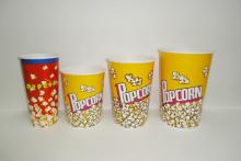 Hot sell disposable paper popcorn bucket