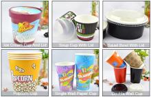 Disposal take away paper bowl noodle bowl