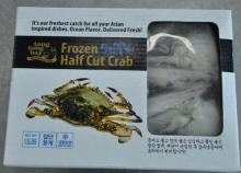 Frozen Half  Cut   Crab 