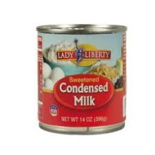 Sweetened condensed milk