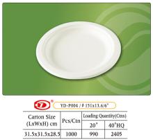 P008-6 inch degradable plate