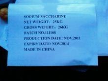 sodium saccharin