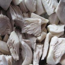 frozen oyster mushroom chunk