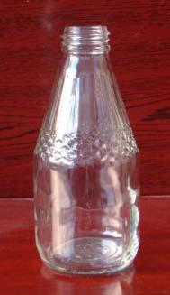 210ml glass juice bottle