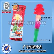 Manufacturer ! Christmas  light  up lollipop  light  candy