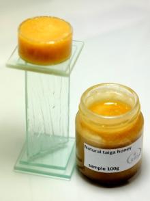 Natural taiga honey