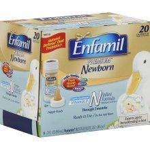 Enfamil Premium Infant Formula, Newborn (0-3 Months) - 6 - 2 fl oz (59 ml) bottles 12 fl oz (355 ml