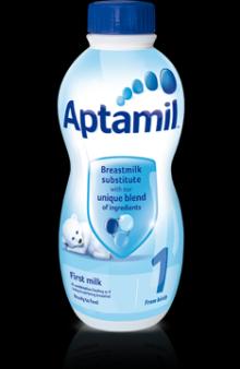 Aptamil 3 Follow On Milk Liquid - Ready to Feed Formula 1 Litre