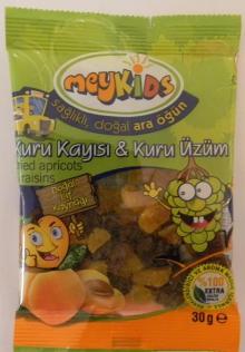 Raisins& Diced   Apricot s 30g