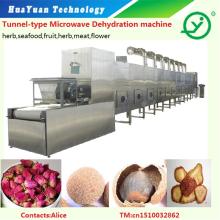 industrial flower tea leaf drying sterilization machine
