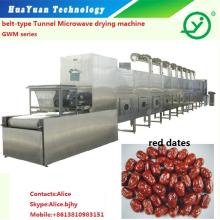 2013 Belt conveyor red dates microwave drying&sterilization machine with CE Approval
