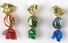 Filled candy bubble gum flavour