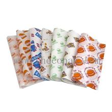 Hamburger  paper , food wrap  paper , coating  paper , grease proof  paper 