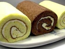 Full-automatic  Swiss   Roll  Production Line(with gas oven)