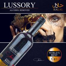 Lussory dealcoholized halal red wine