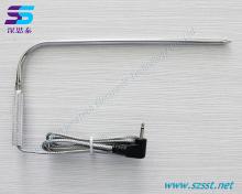  BBQ  meat probe with stainless steel braided wire